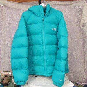 The North Face Hydrenalite Down Hoodie Puffer Jacket Size XL *Green Color XL